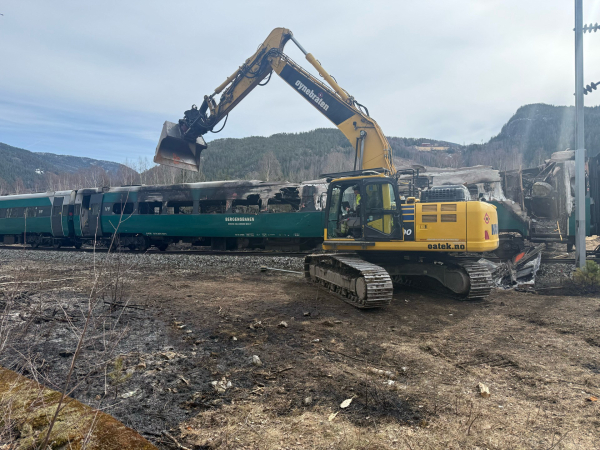 Togbrann - Bergensbanen